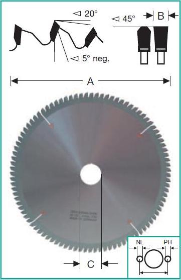 пильный диск по алюминию 250х30, пильный диск по пластику 250х30
